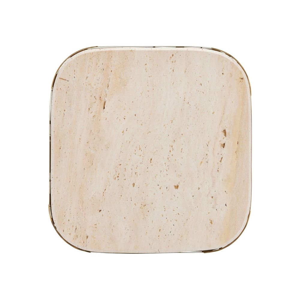 Side Tables Sev Travertine Accent Table