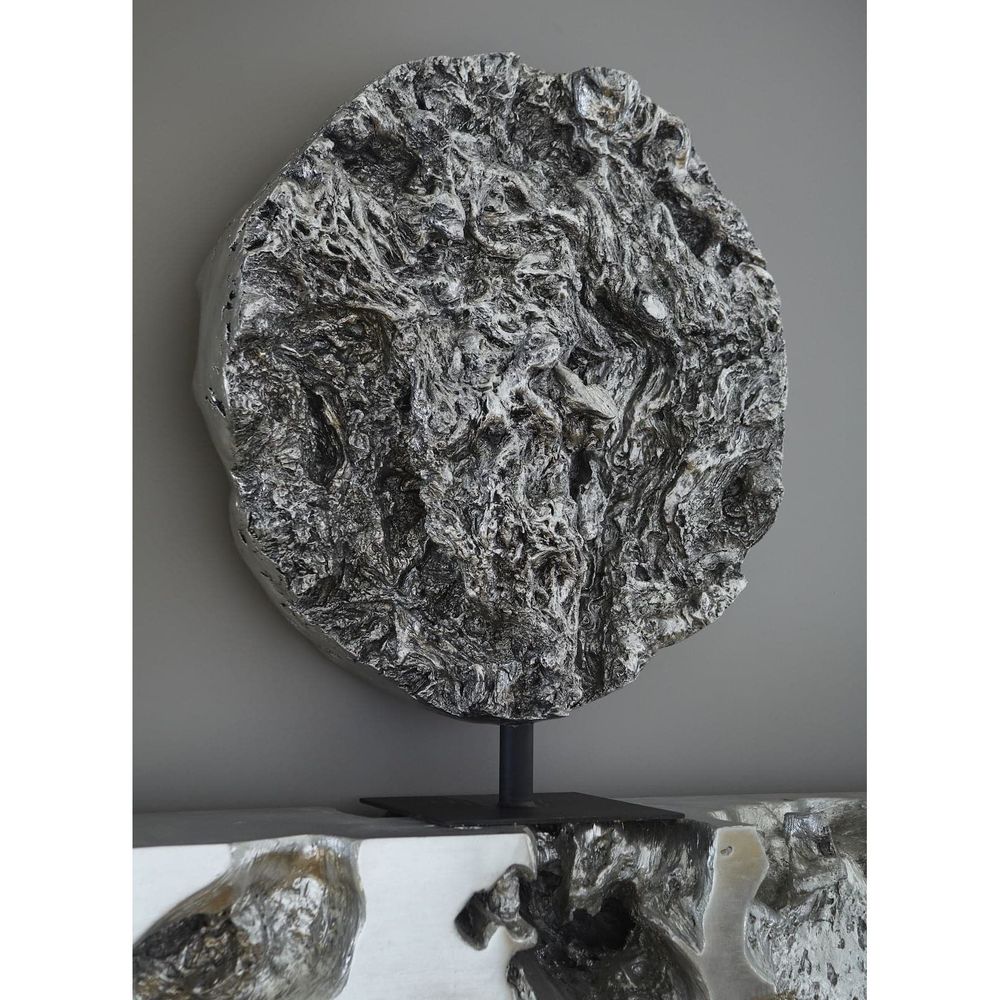 Cast Root Silver Standing Sculpture-Phillips Collection-PHIL-PH104319-Decorative Objects-3-France and Son