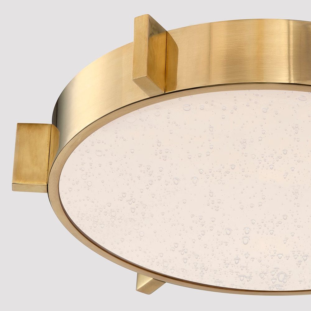 Flush Mounts Ansonia Flush Mount - Vintage Brass