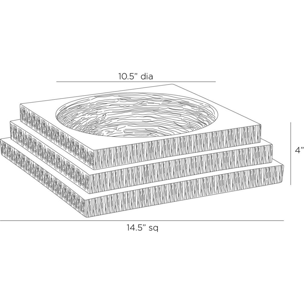 Jaylin Centerpiece - White
