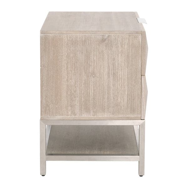 Atlas 2-drawer nightstand
