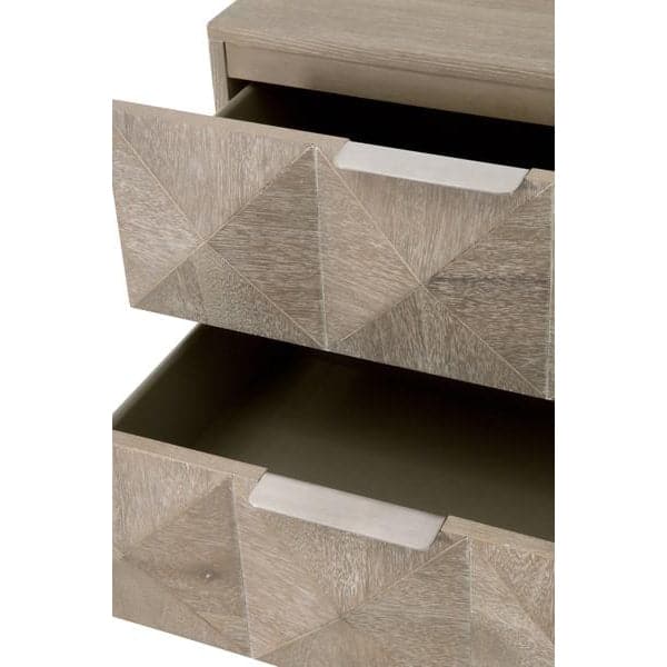 Atlas 2-drawer nightstand