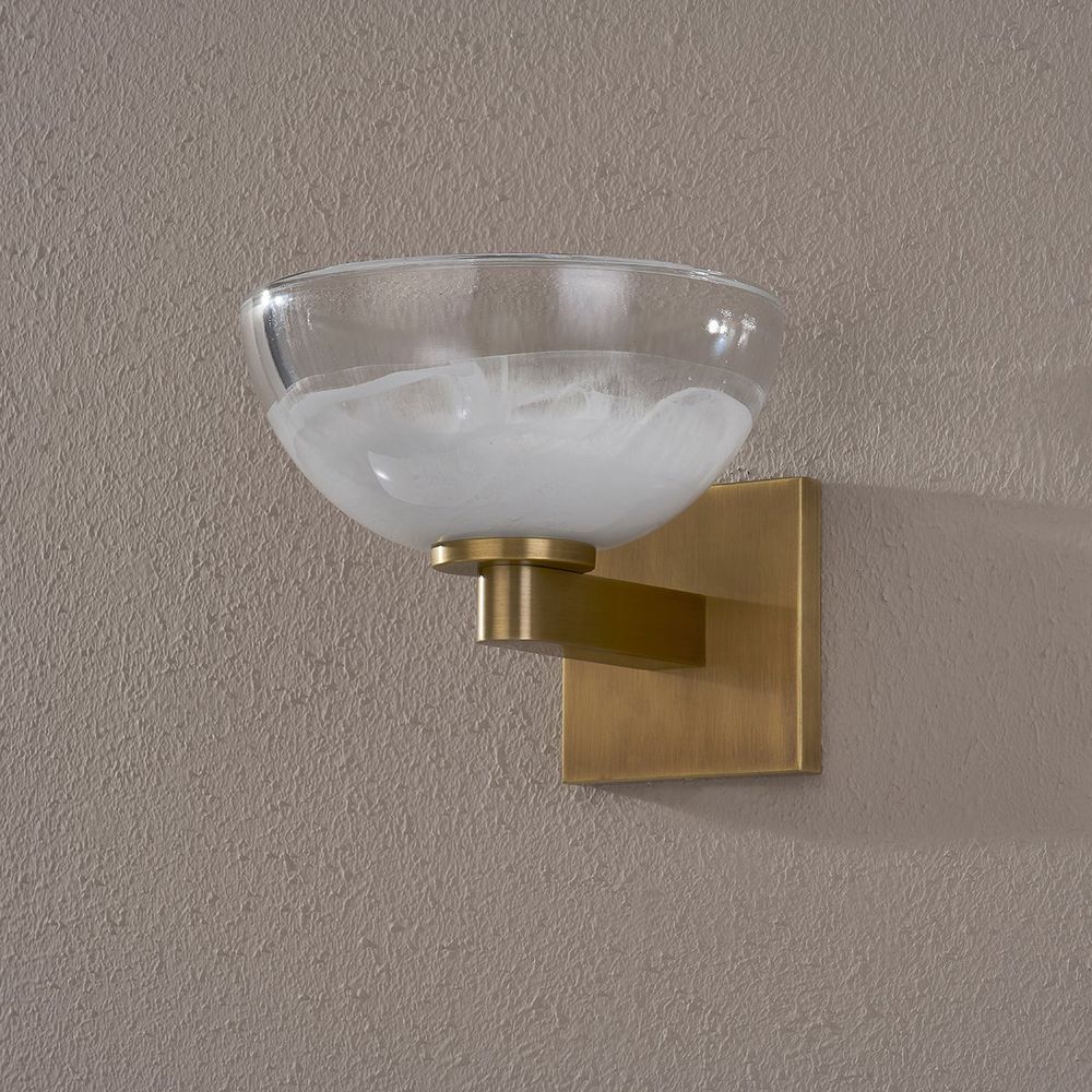 Valen Wall Sconce - Patina Brass