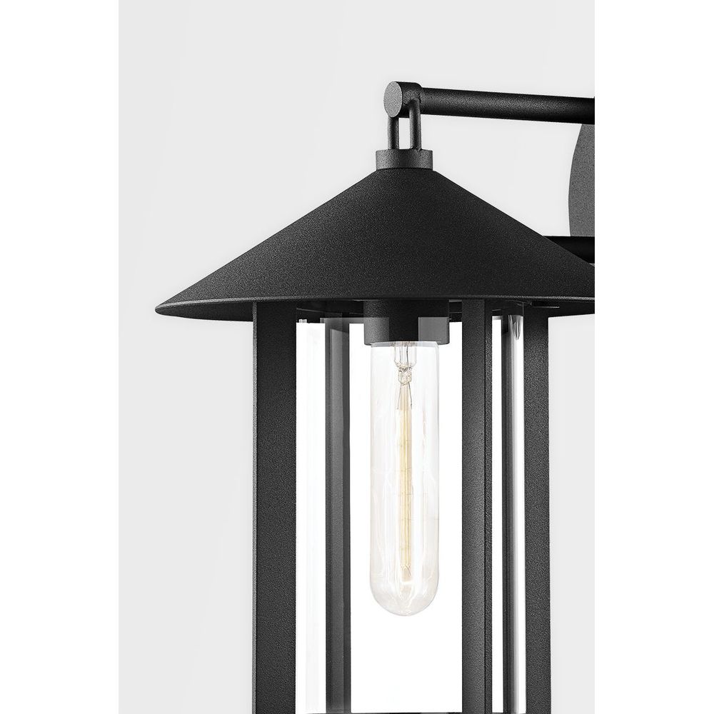 Outdoor Lighting: Wall Long Beach Wall Sconce - Textured Black