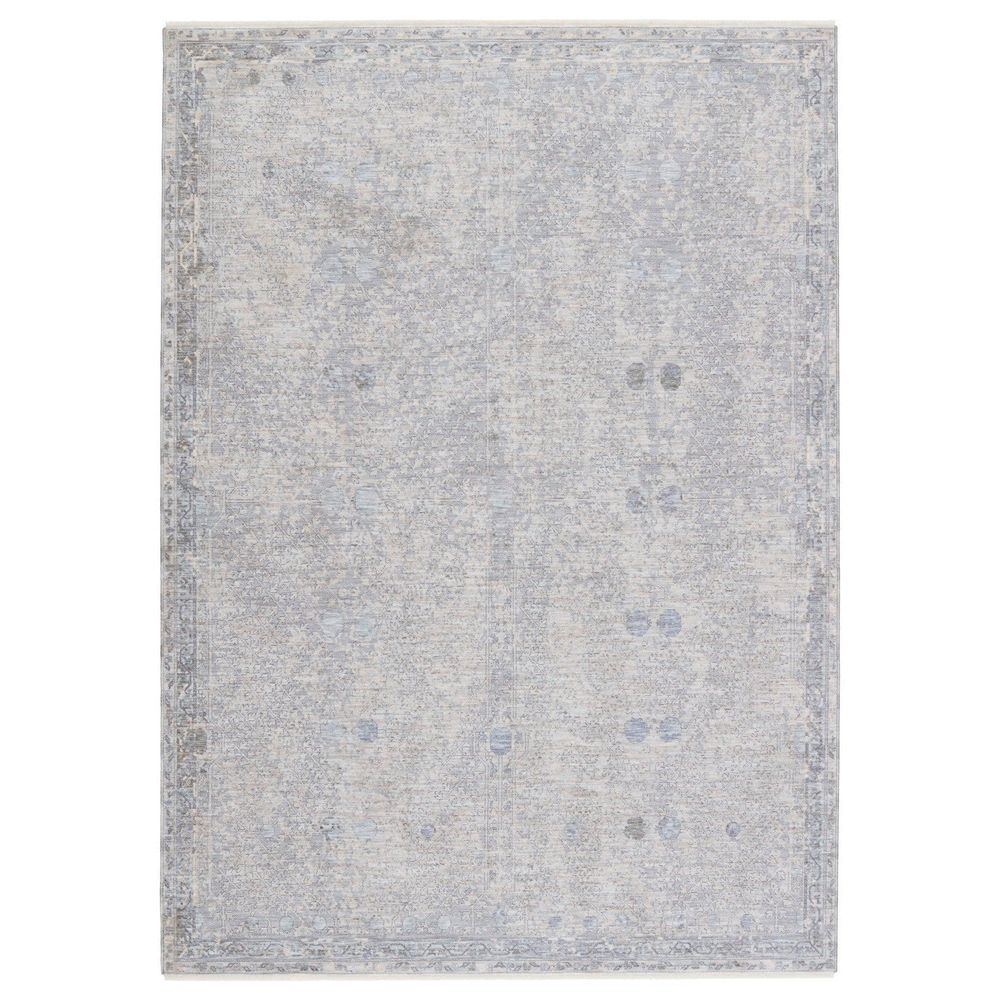 Runners Aalto Floral Light Gray/ Beige Runner Rug (3'X10')