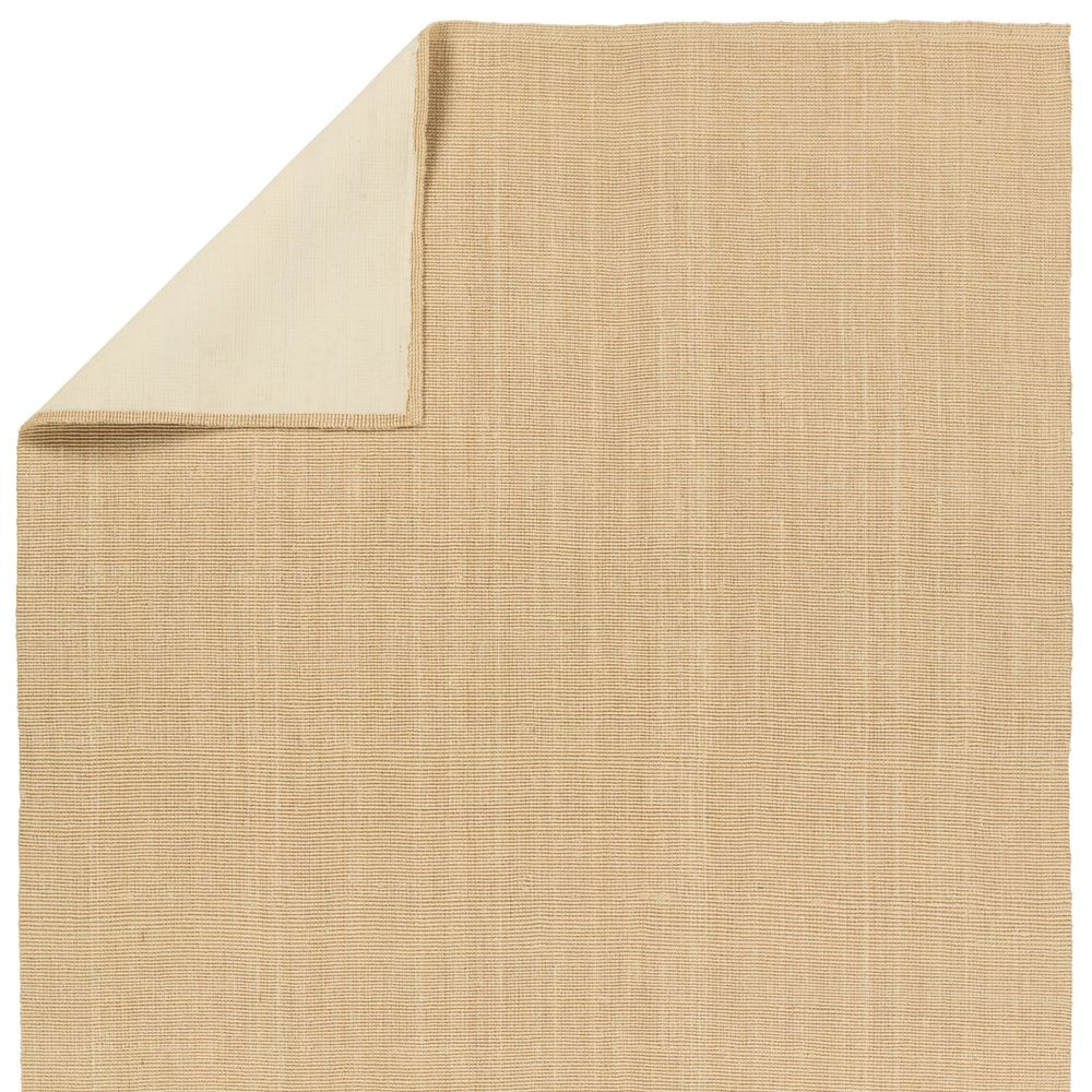 Amara Natural Solid Beige Runner Rug (3'X10')