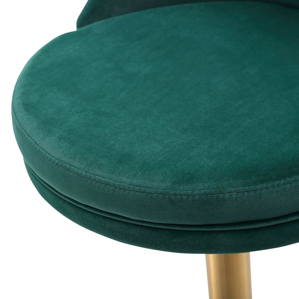 Carter Barstool-Whiteline Modern Living-WHITELINE-BS1715F-RGLD/BLU-Bar StoolsBlue Velvet-10-France and Son