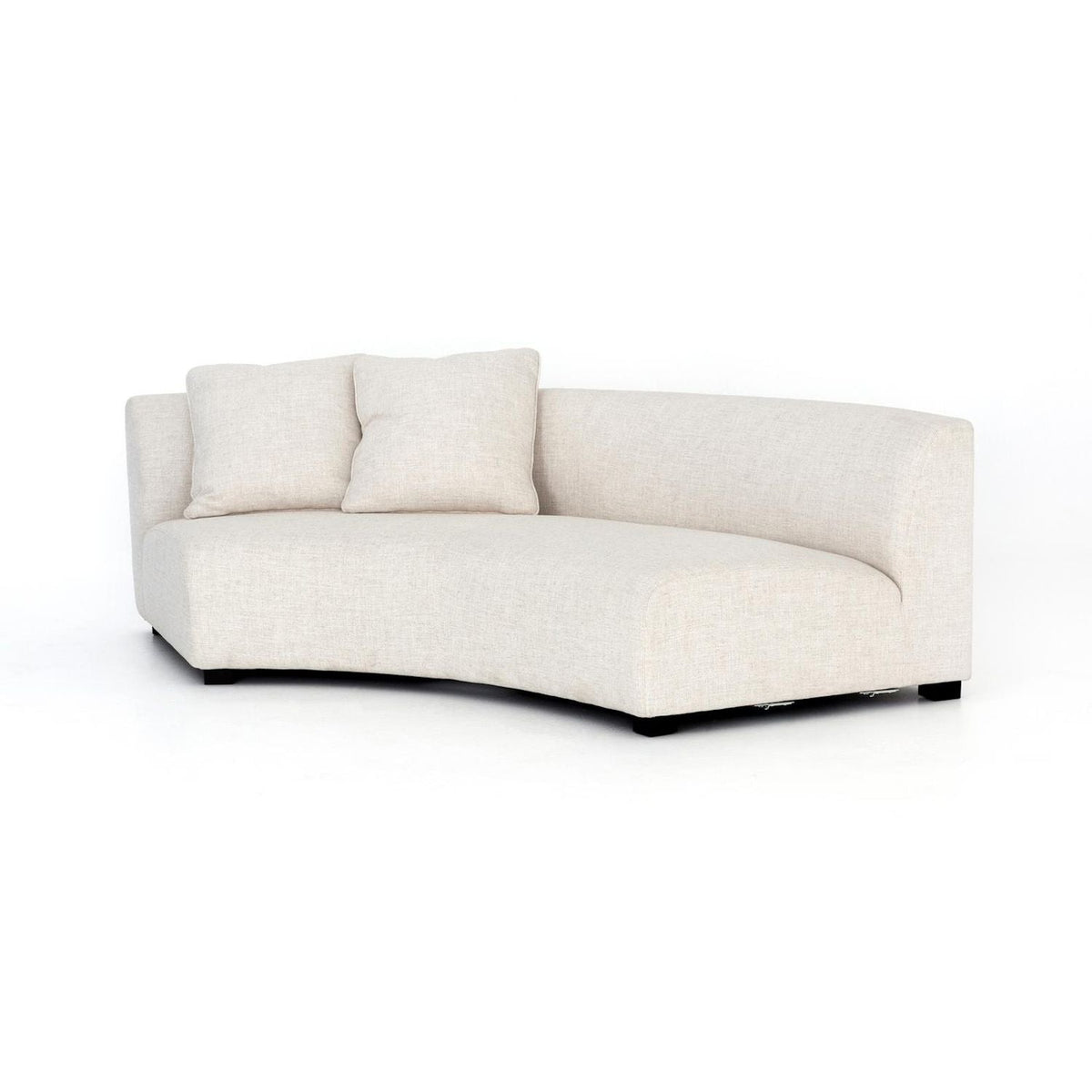 Liam Left-Arm-Facing Curved Sectional Piece - Dover Crescent