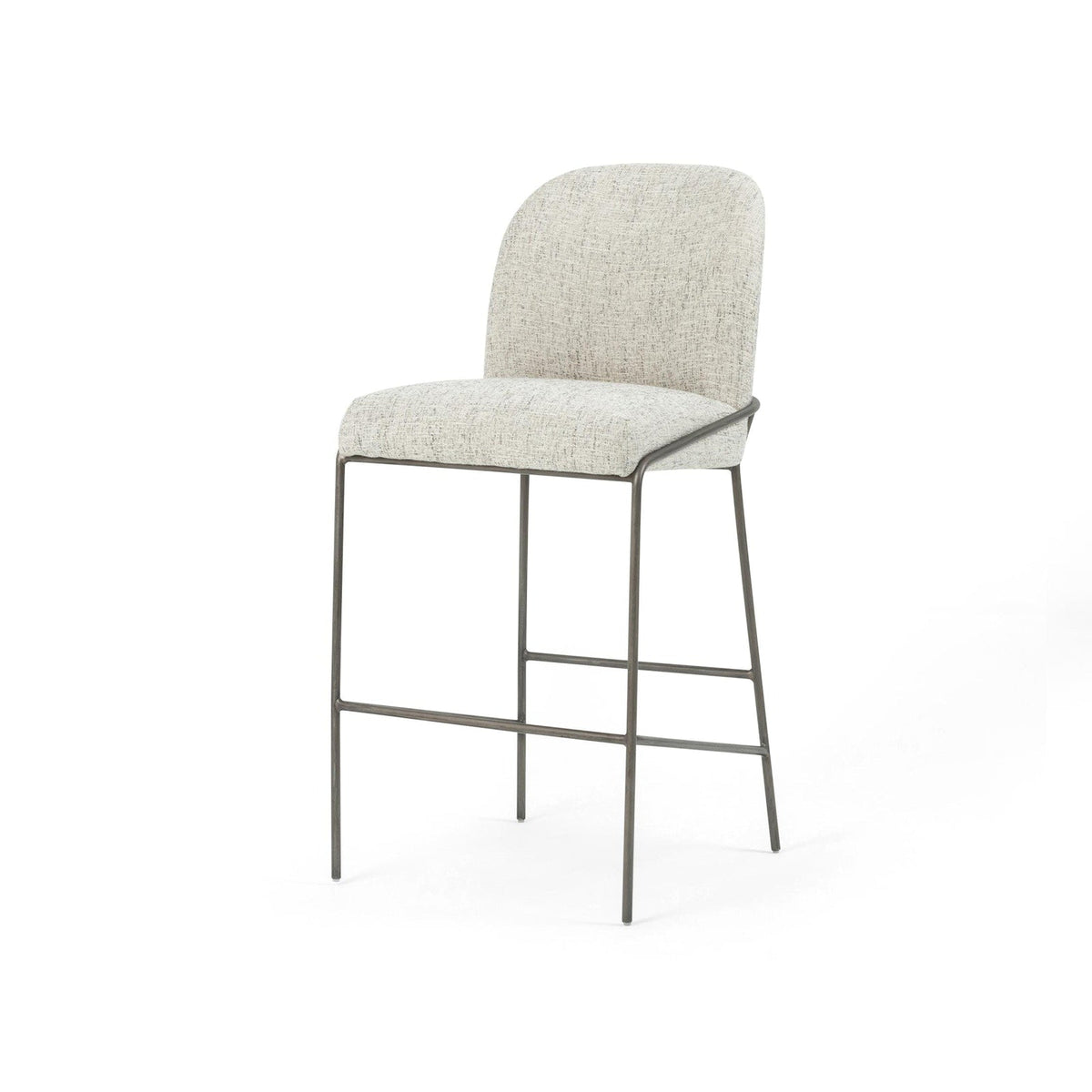 Astrud Bar Stool - Lyon Pewter / Brushed Slate - additional view 1