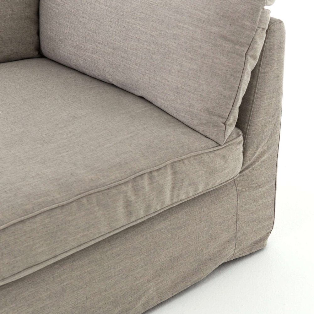 Paul 3pc Sectional - 114" Savile Flannel