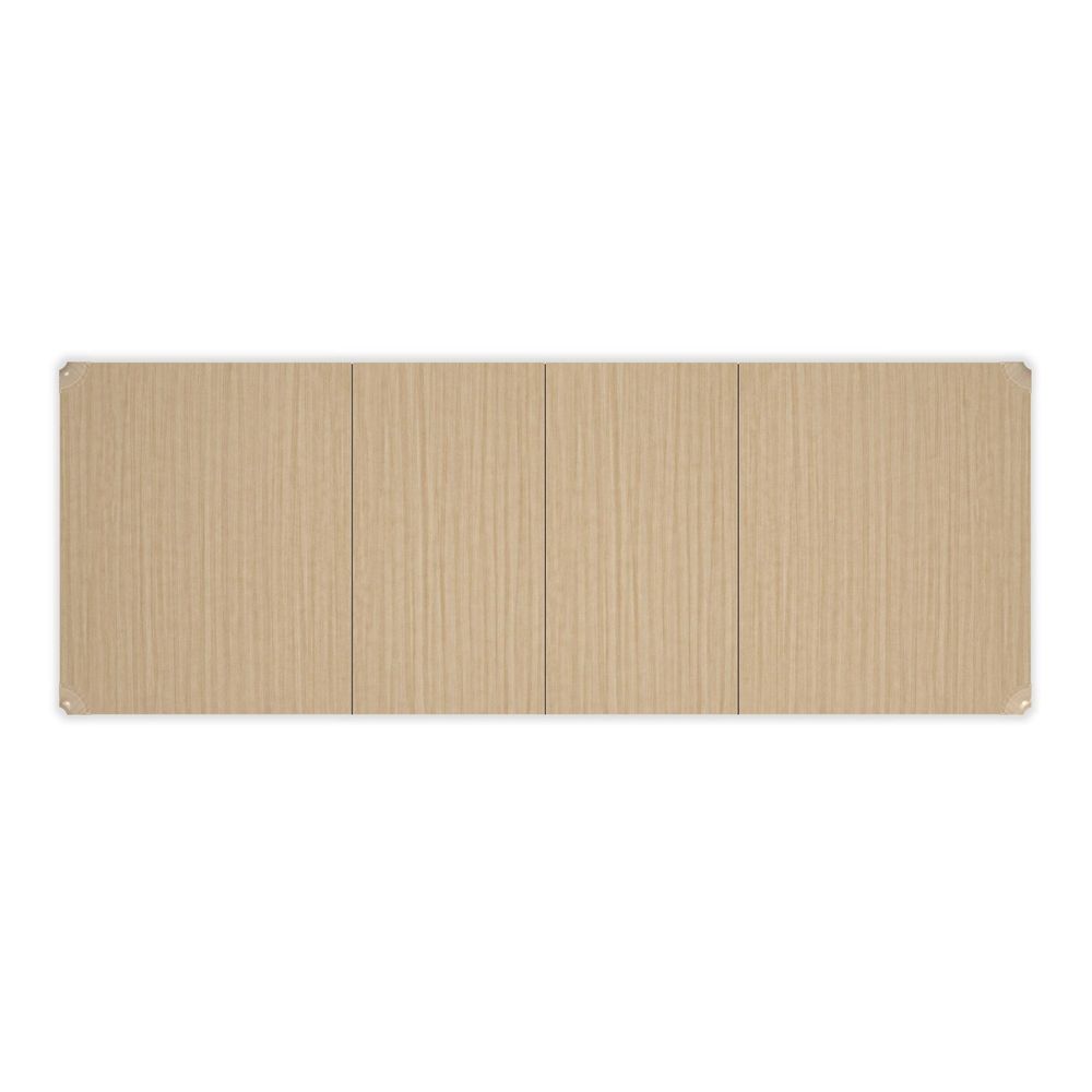 Spacious Extension Dining Table - Silver, Rectangle