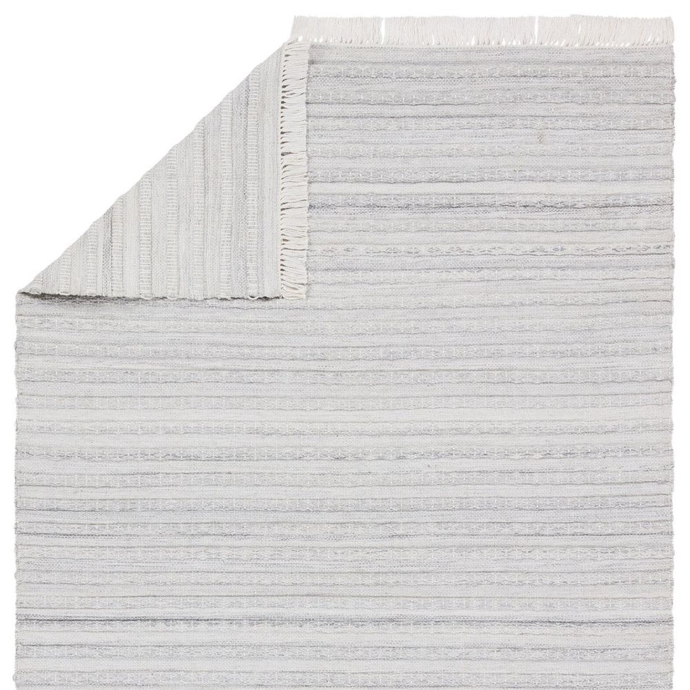 Runners Tobias Solid Light Gray/ Cream Runner Rug (3'X10')
