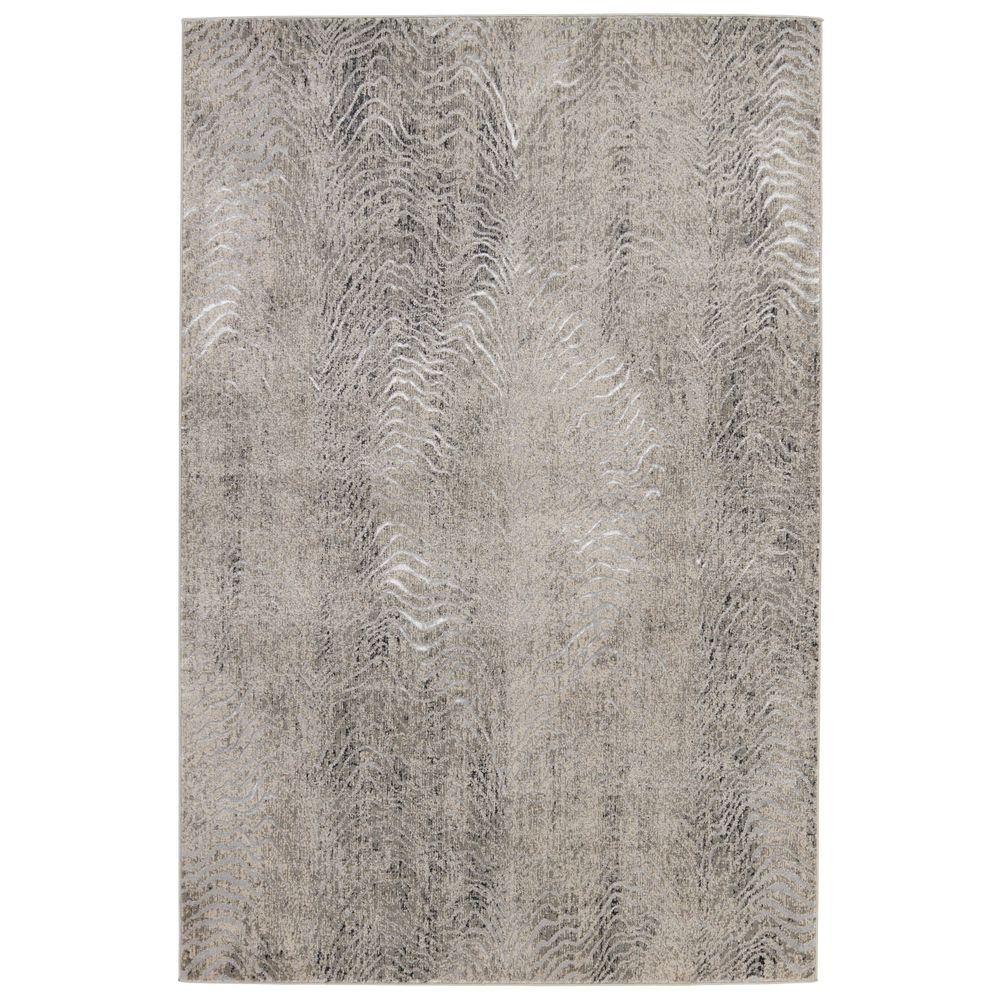 Runners Surge Animal Pattern Gray/ Taupe Runner Rug (3'3"X12')