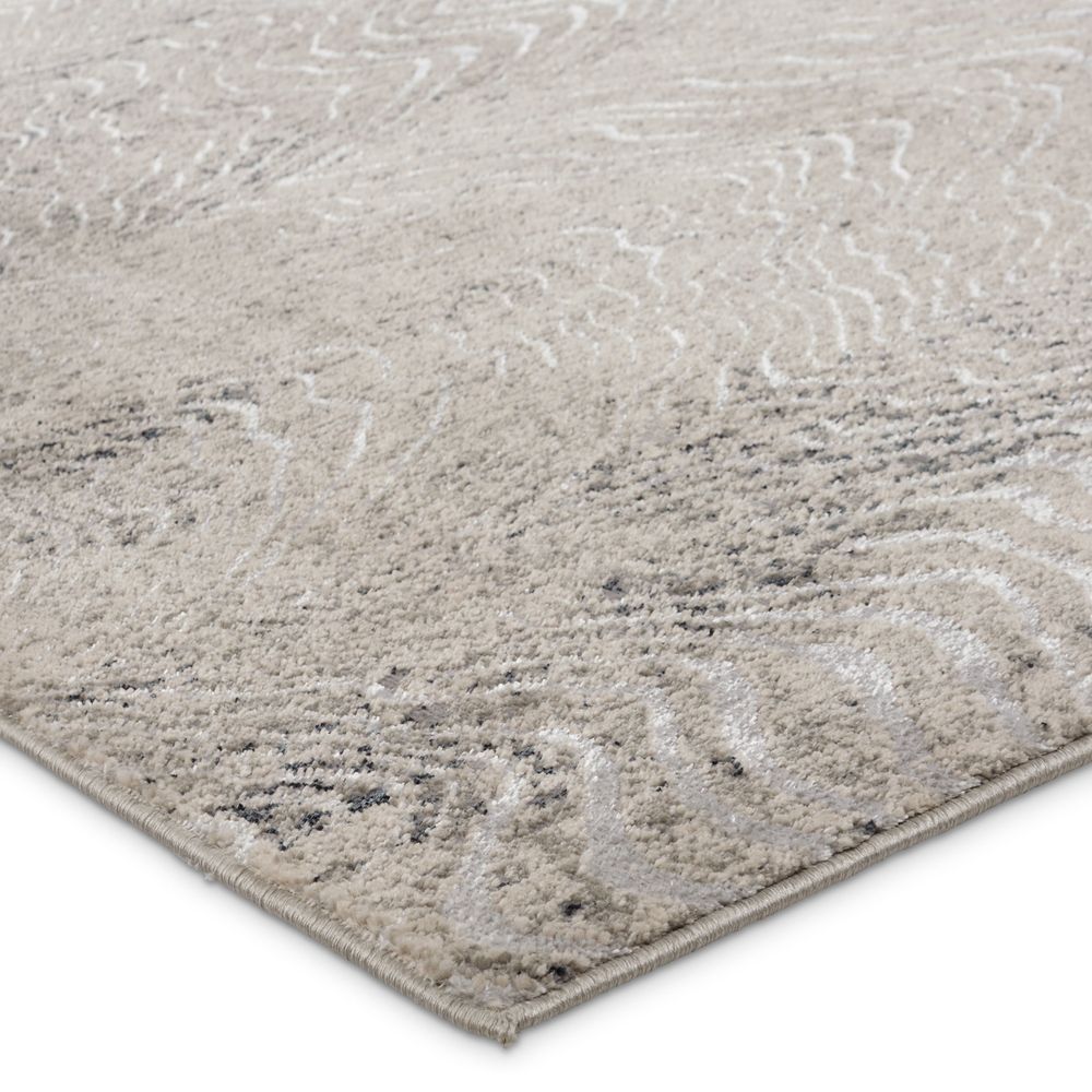 Runners Surge Animal Pattern Gray/ Taupe Runner Rug (2'2"X8')