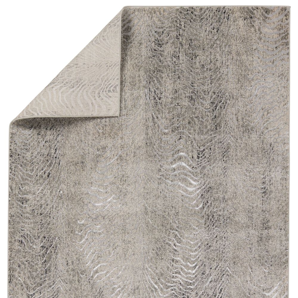Runners Surge Animal Pattern Gray/ Taupe Runner Rug (2'2"X8')