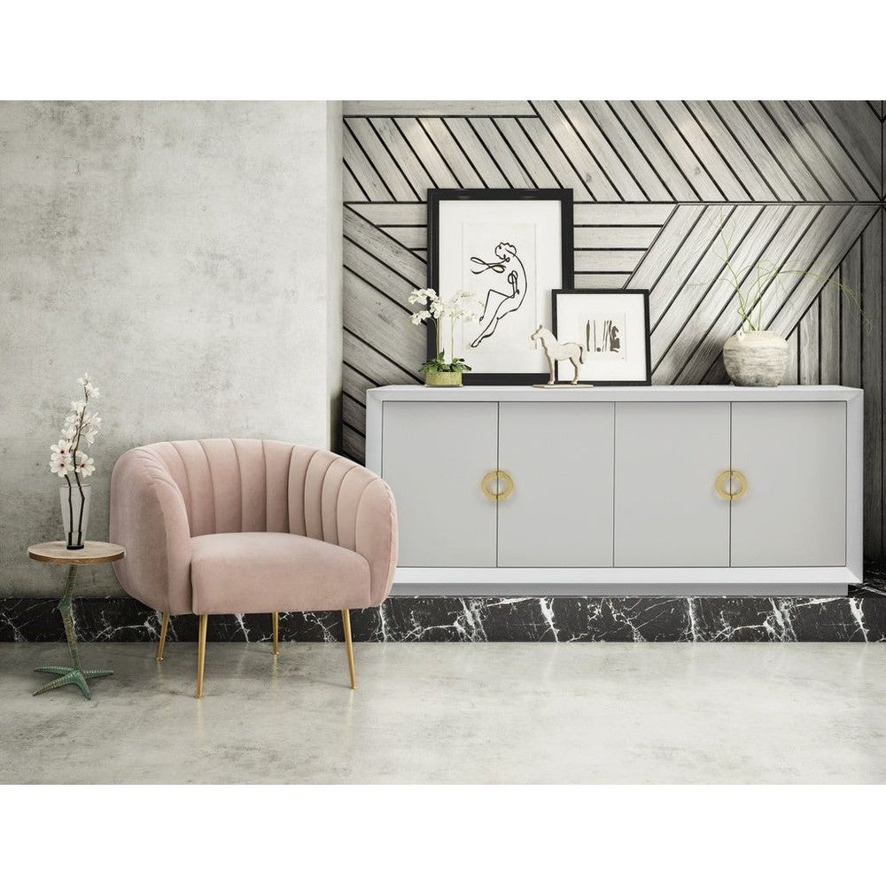 Channeled Accent Chair-Urbia-URBIA-VSD-CHAN-C-GREY-Lounge ChairsMouse Grey-5-France and Son
