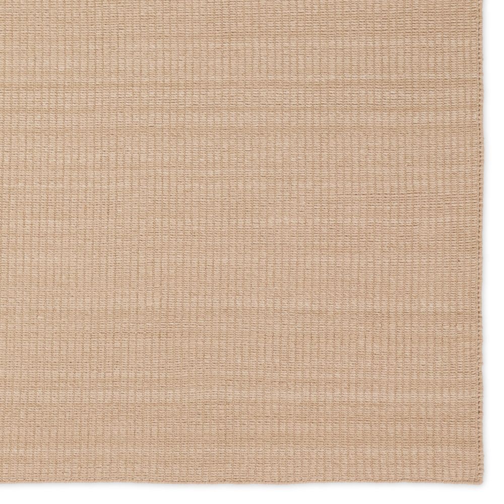 Runners Elian Handmade Solid Tan Runner Rug (3'X8')