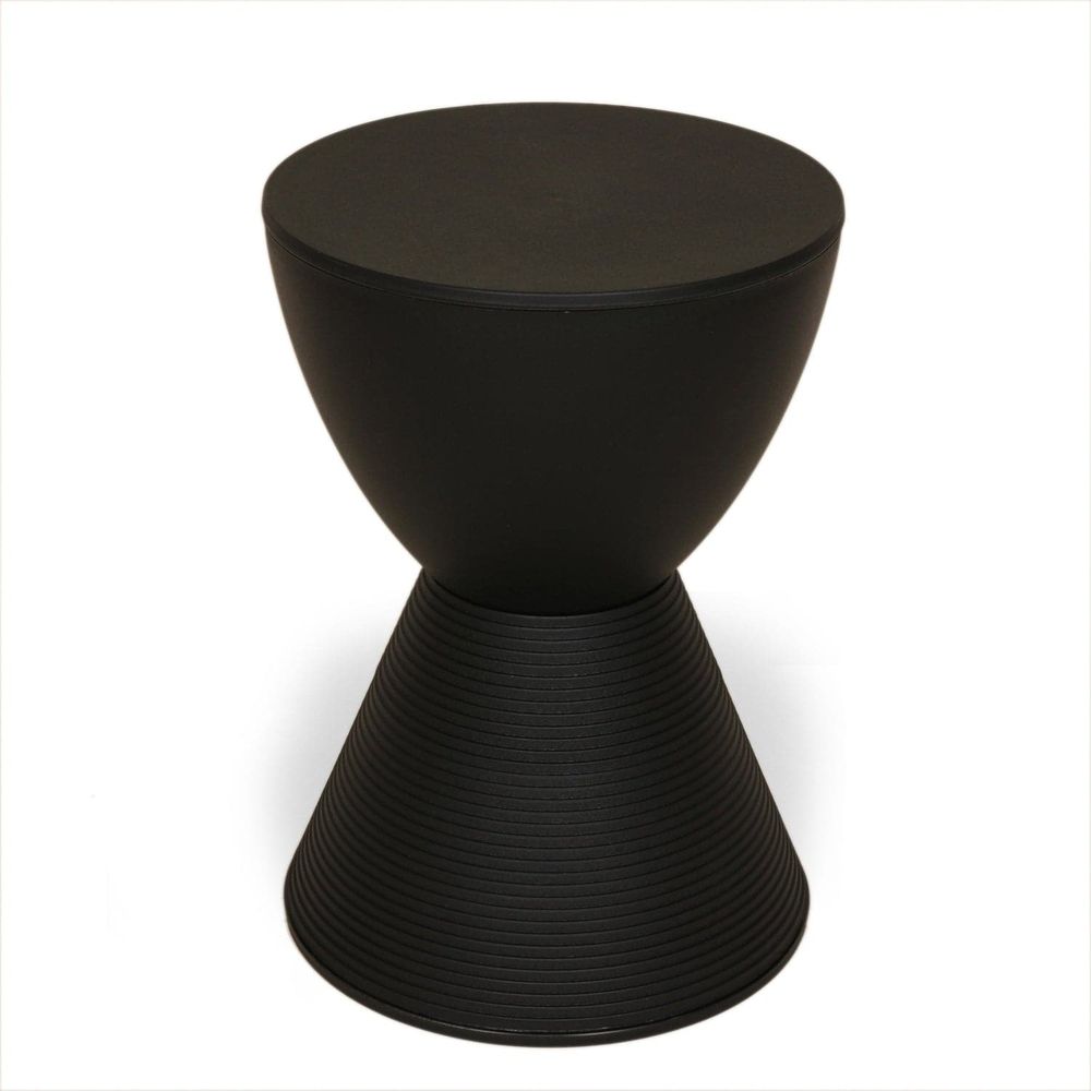 Prince Aha Stool-France & Son-DC204BLACK-Stools & OttomansBlack-5-France and Son