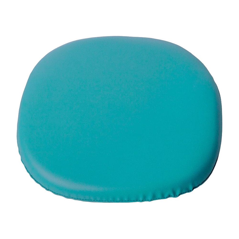Pedestal Side Chair Cushion-France & Son-DC323CUSHIONBLK-3-DecorBlue-6-France and Son