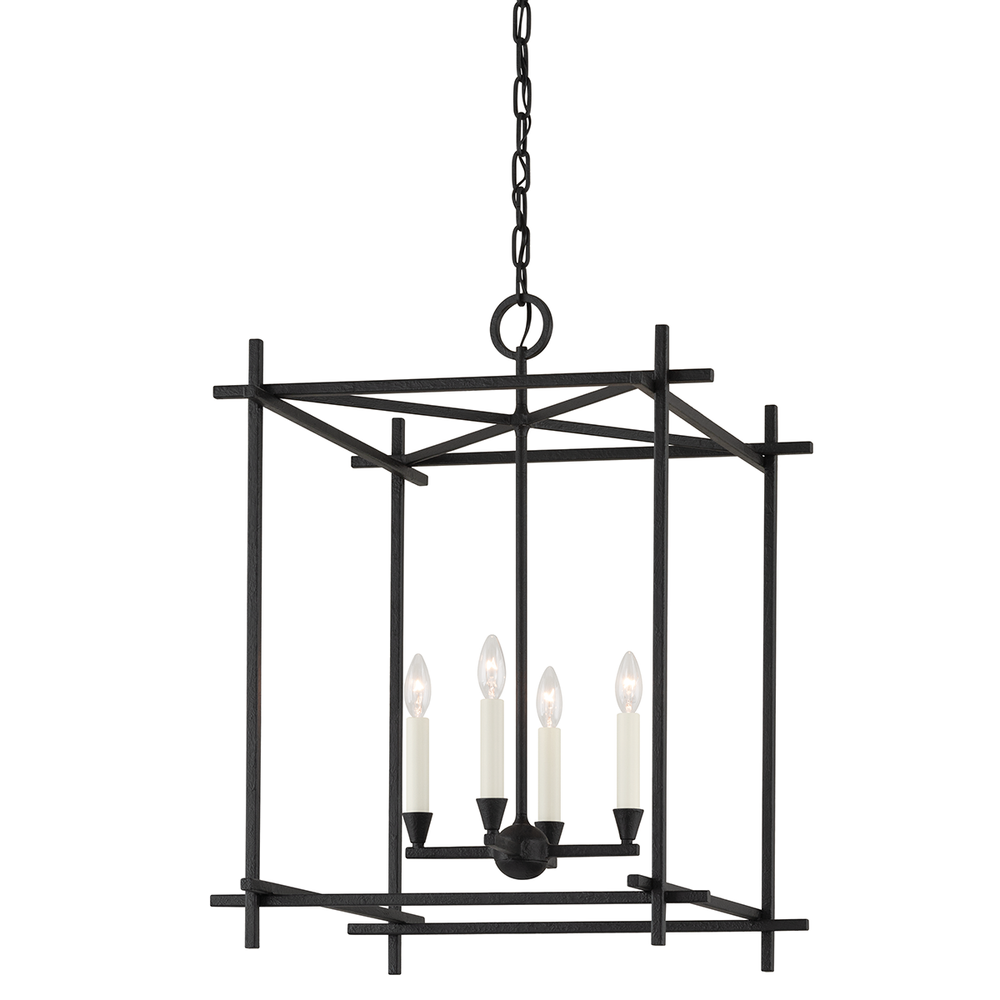 Huck Lantern - Black Iron