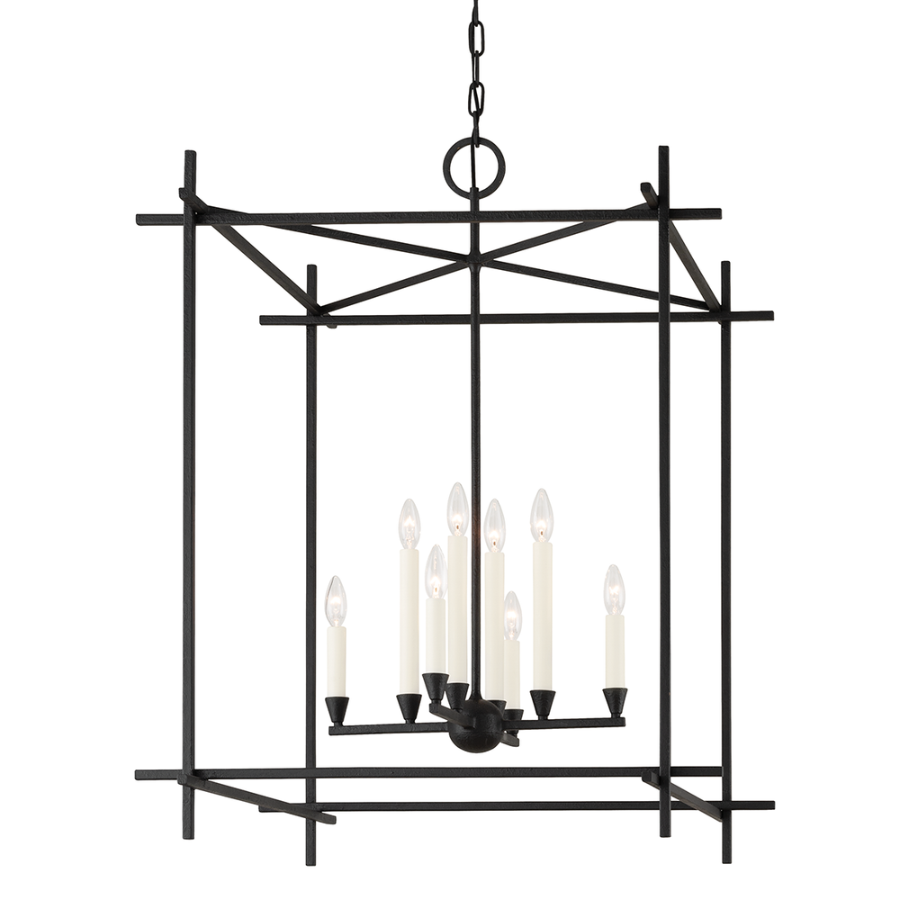Huck Lantern - Black Iron