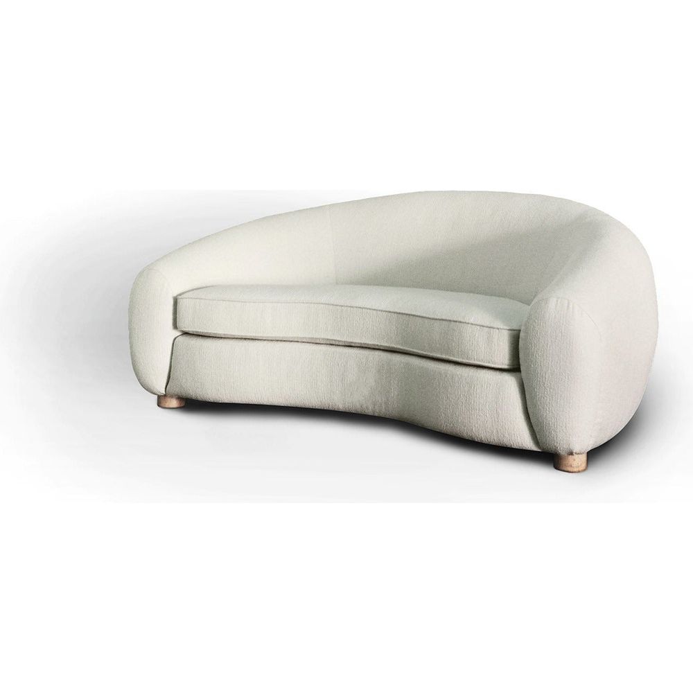 Polar Bear Sofa 71"-France & Son-F218542IVORY-SofasIvory Boucle-2-France and Son