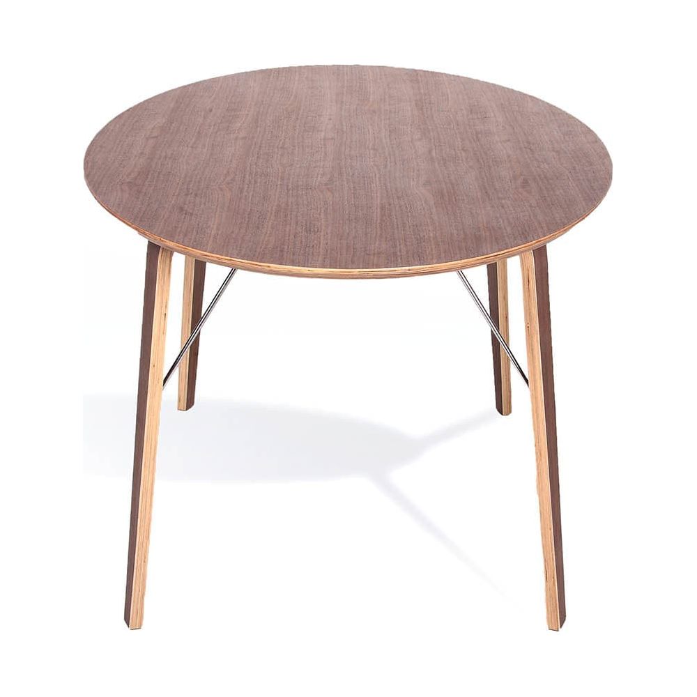 Norman Dining Table - 79"-France & Son-FB7329WALNUT79-Dining Tables-3-France and Son