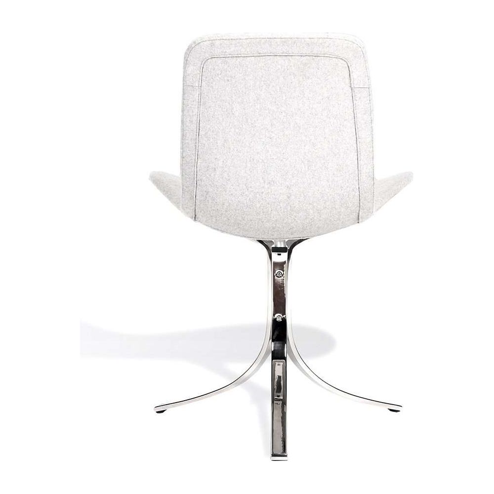 Mid Century Paul Trio Chair - Grey-France & Son-FB839OWHT-Dining Chairs-2-France and Son