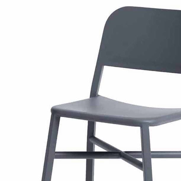 Modern Cosimo Counter Stool-France & Son-FEB3606DGREYC-Bar Stools-2-France and Son