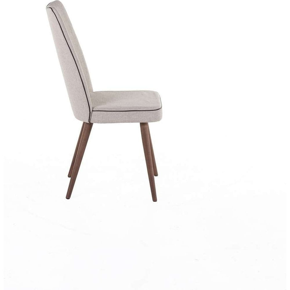 Mid Century Beagan Dining Chair-France & Son-FEC6739BGE-Dining Chairs-4-France and Son
