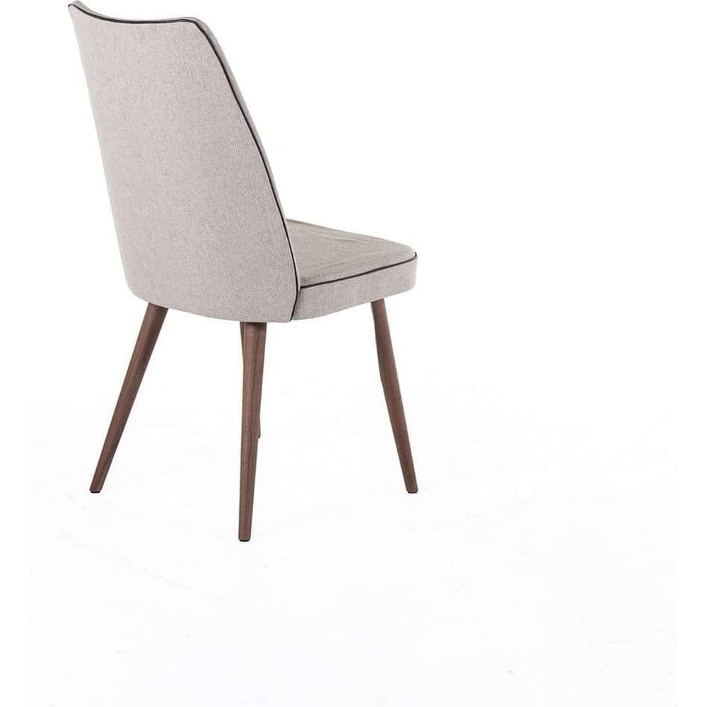 Mid Century Beagan Dining Chair-France & Son-FEC6739BGE-Dining Chairs-3-France and Son