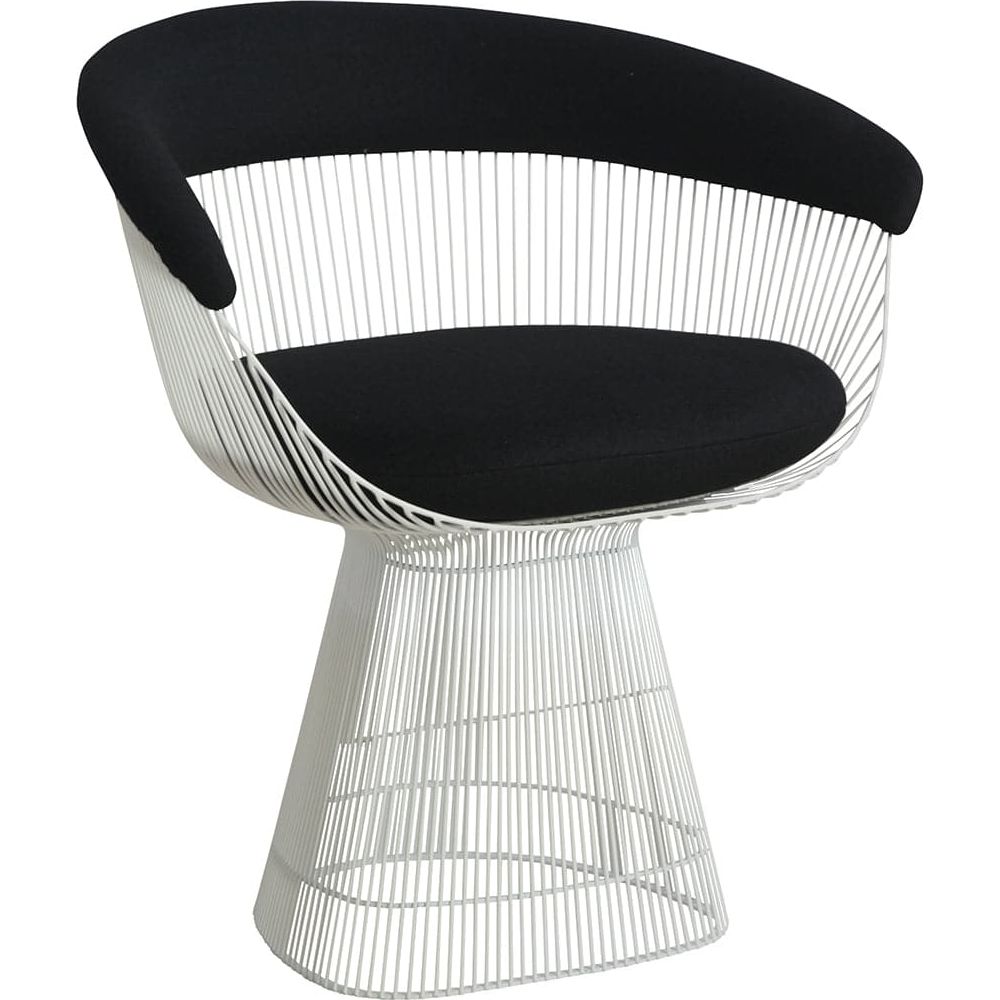 Platner Dining Chair - White Metal-France & Son-FHC5788FWHT-Dining ChairsMatte White-2-France and Son