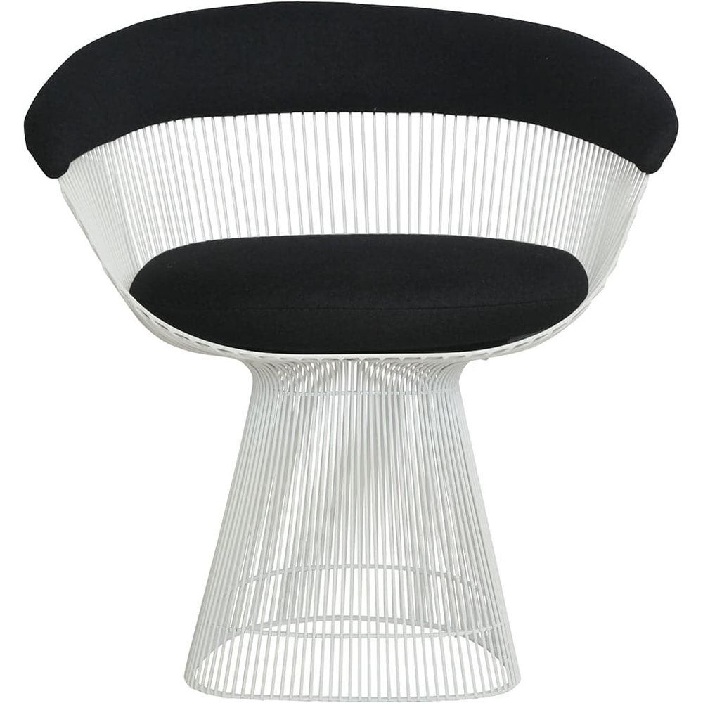 Platner Dining Chair - White Metal-France & Son-FHC5788FWHT-Dining ChairsMatte White-1-France and Son