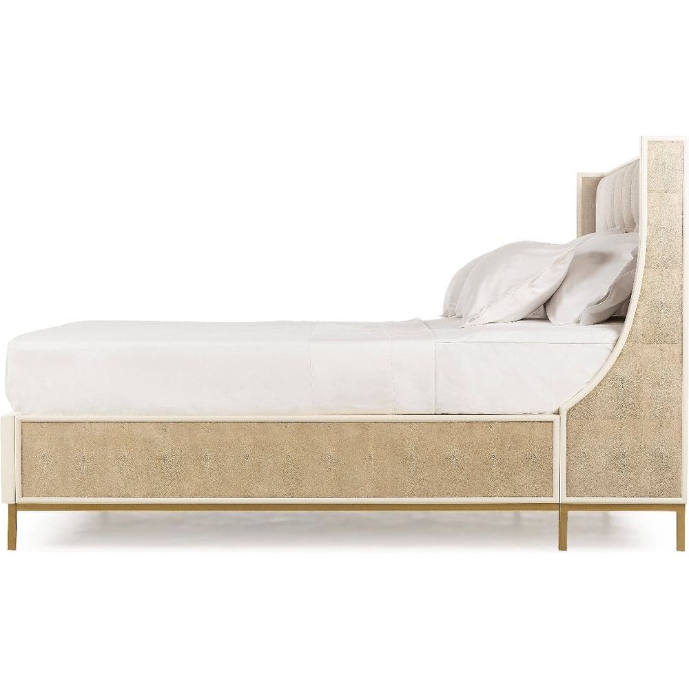 Amanda Shagreen Bed by Sonder-Sonder-FIB3036-BedsQueen-6-France and Son