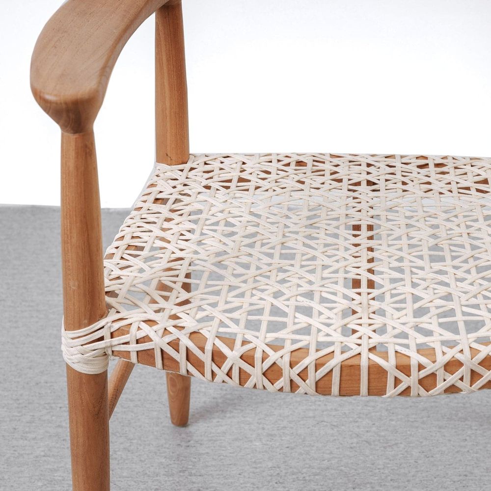 Helma Dining Arm Chair-France & Son-FL1009-Dining Chairs-3-France and Son
