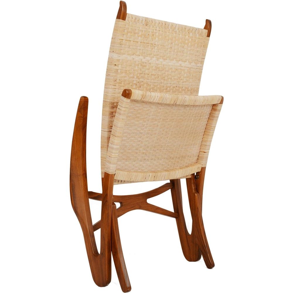 Hans Dolphin Lounge Chair-France & Son-FL1037NTRL-Lounge ChairsBrown-2-France and Son