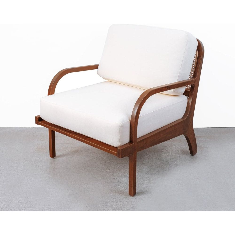 Gaspar Armchair-France & Son-FL1040BGE-Lounge Chairs-1-France and Son