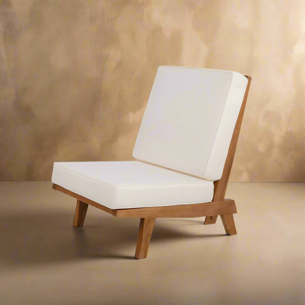 Naka Armless Platform Lounge Chair