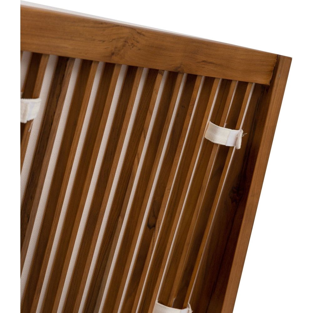 Naka Armless Platform Lounge Chair-France & Son-FL1042BGE-SQ-Lounge Chairs-4-France and Son