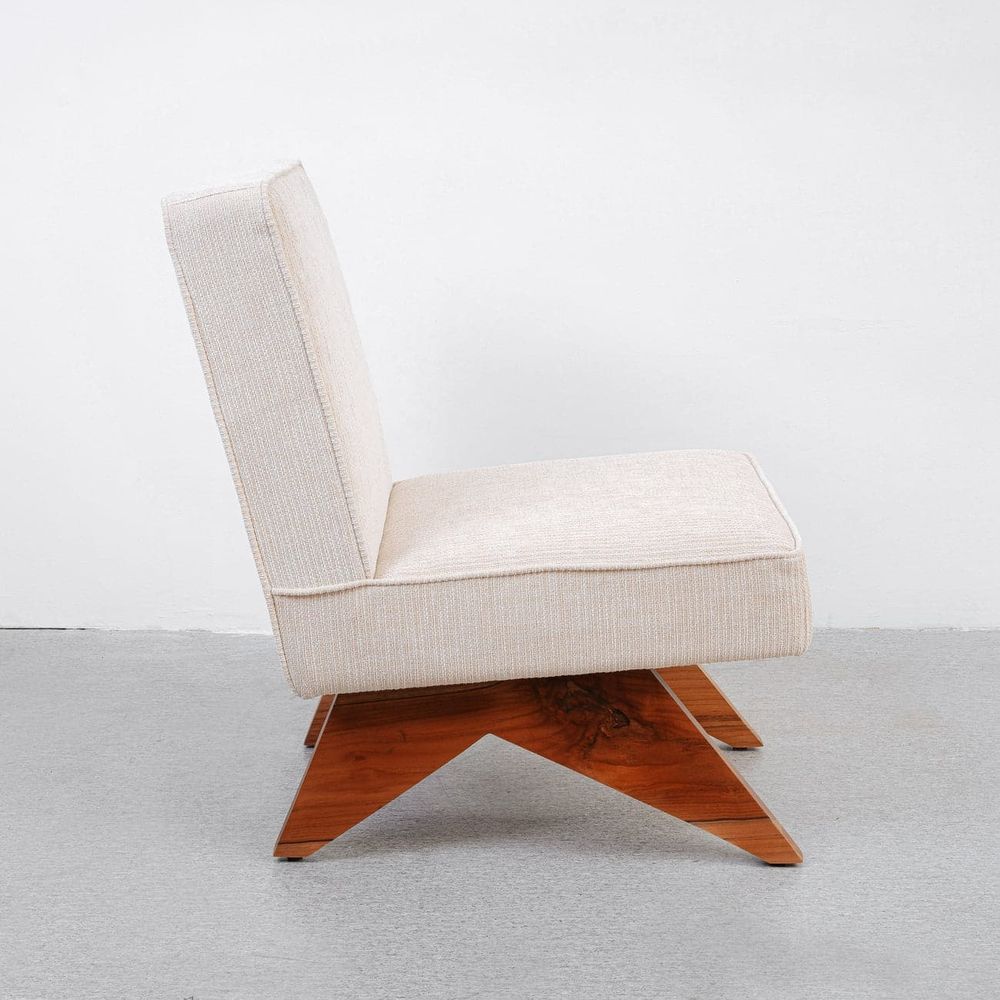 Jeanneret Slipper Chair-France & Son-FL1047-Lounge Chairs-4-France and Son