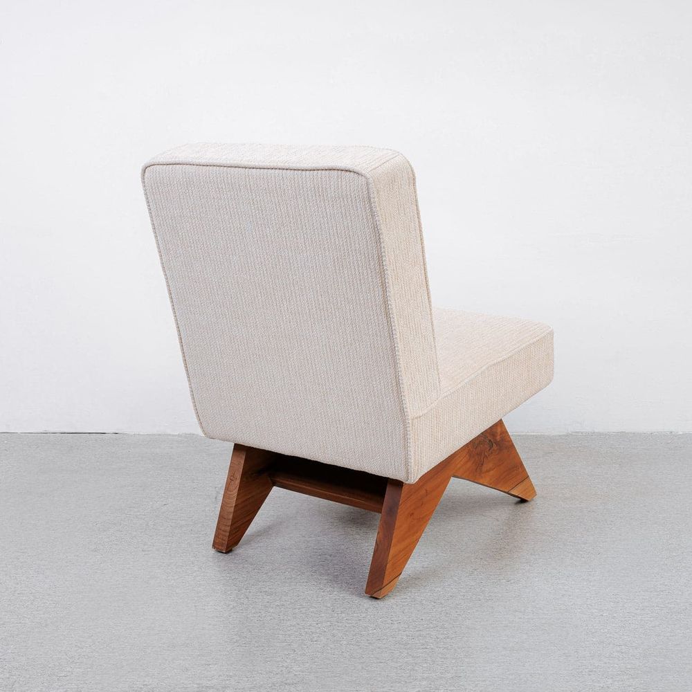 Jeanneret Slipper Chair-France & Son-FL1047-Lounge Chairs-5-France and Son
