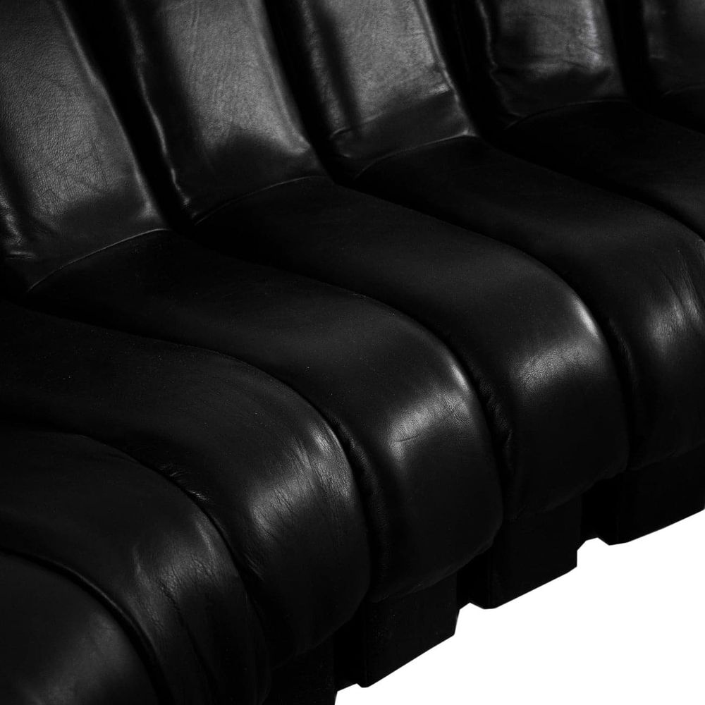 Non Stop Infinity Sofa Pieces - Leather-France & Son-FL1051LBRN-C-SectionalsBrown-Middle Element-12-France and Son