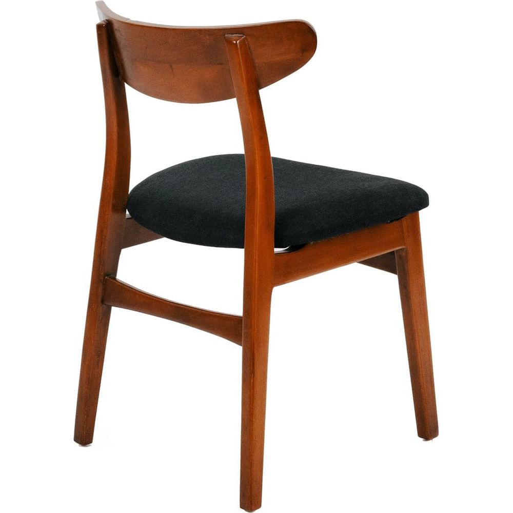 Wegner Model 30 Dining Chair-France & Son-FL1075BLK-Dining Chairs-5-France and Son