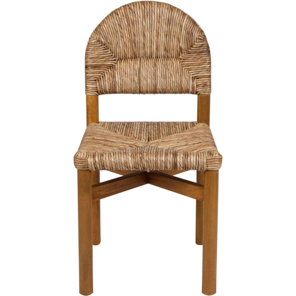 Perriand Rounded Side Chair-France & Son-FL1091NTRL-ACA-Dining Chairs-1-France and Son