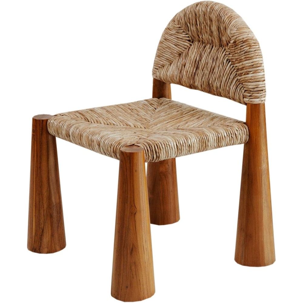 Monclova Chair-France & Son-FL1092NTRL-Lounge Chairs-1-France and Son