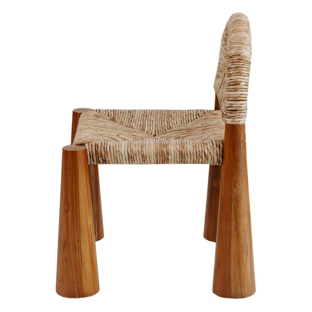 Monclova Chair-France & Son-FL1092NTRL-Lounge Chairs-5-France and Son