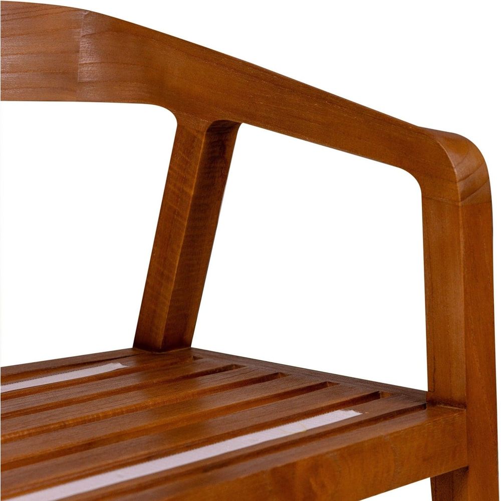Fields Teak Dining Arm Chair with Cushion