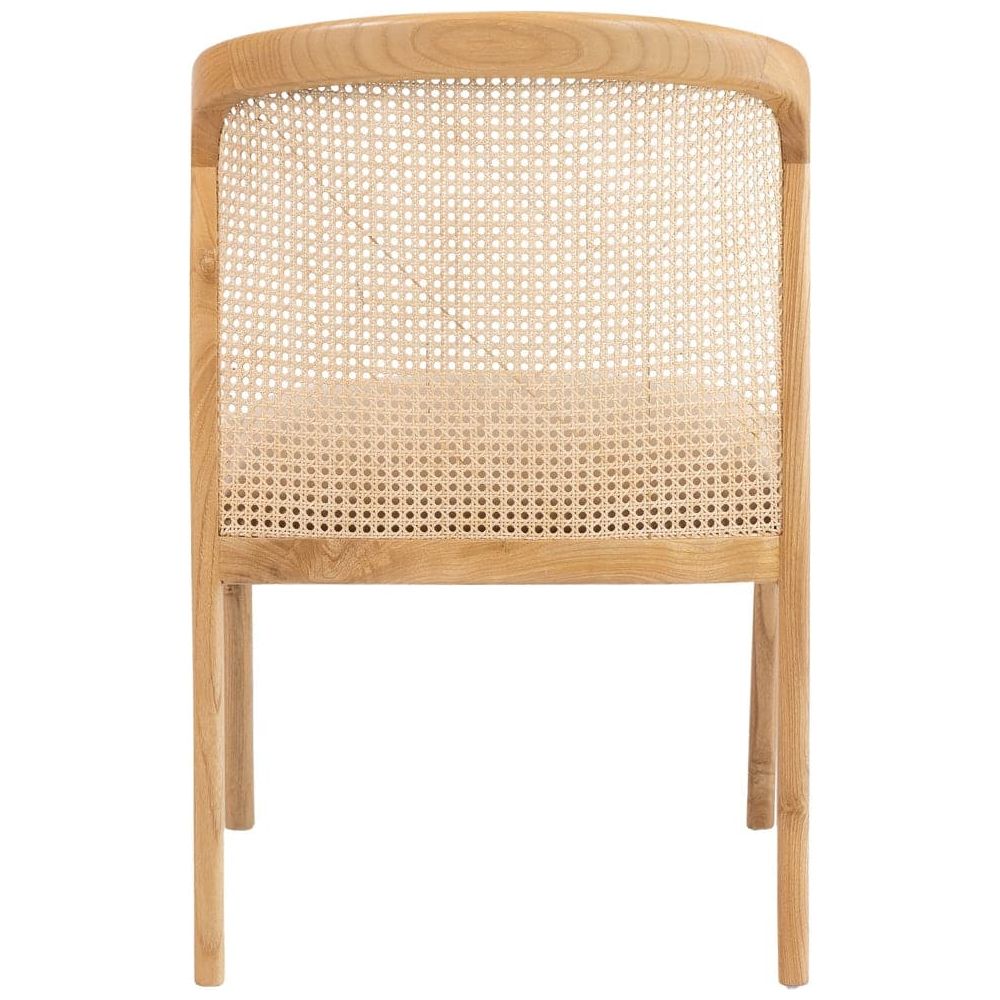 Quinn Teak Dining Chair-France & Son-FL1095BGE-Dining Chairs-5-France and Son