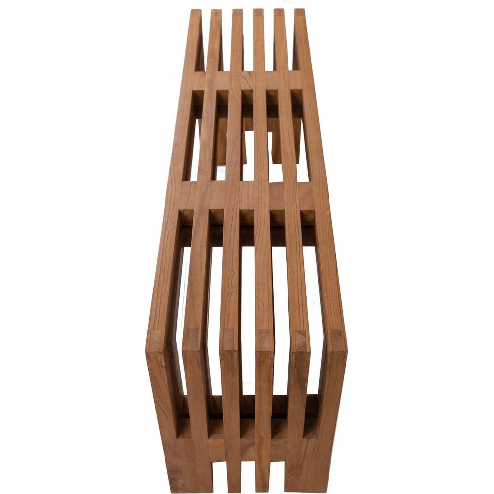 Jensen Slatted Nesting Bench-France & Son-FL1214NTRL-Benches-12-France and Son