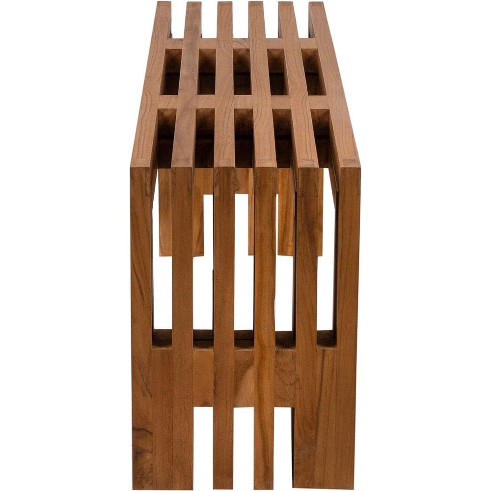 Jensen Slatted Nesting Bench-France & Son-FL1214NTRL-Benches-7-France and Son
